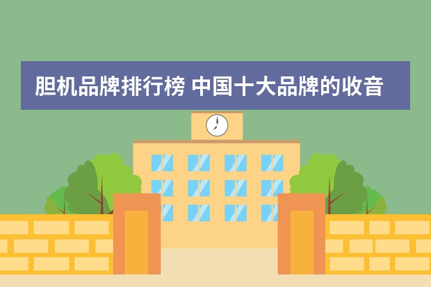 胆机品牌排行榜 中国十大品牌的收音机排名有哪些？