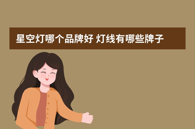 星空灯哪个品牌好 灯线有哪些牌子