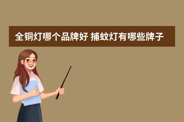 全铜灯哪个品牌好 捕蚊灯有哪些牌子