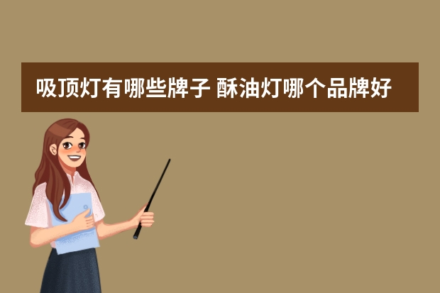 吸顶灯有哪些牌子 酥油灯哪个品牌好