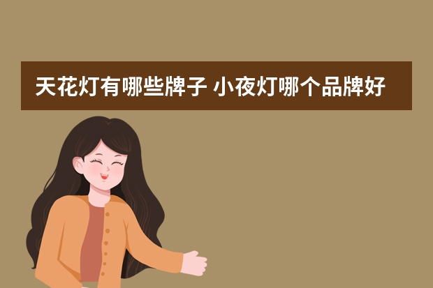 天花灯有哪些牌子 小夜灯哪个品牌好