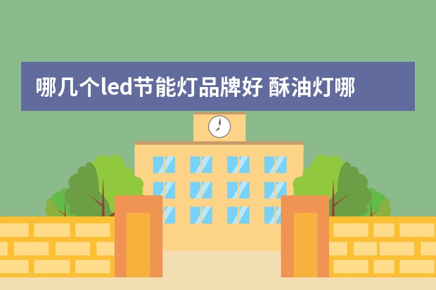 哪几个led节能灯品牌好 酥油灯哪个品牌好
