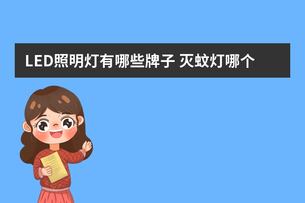 LED照明灯有哪些牌子 灭蚊灯哪个品牌最好