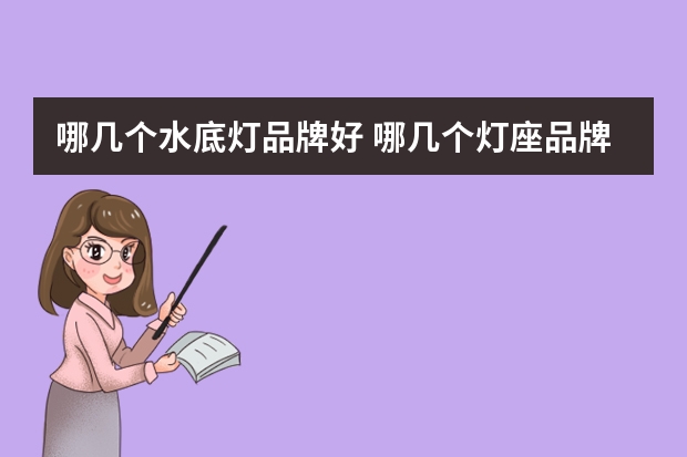 哪几个水底灯品牌好 哪几个灯座品牌好
