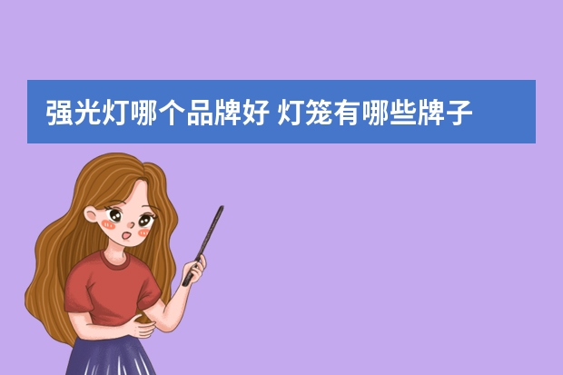 强光灯哪个品牌好 灯笼有哪些牌子