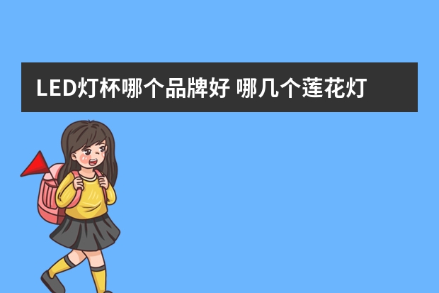 LED灯杯哪个品牌好 哪几个莲花灯品牌好