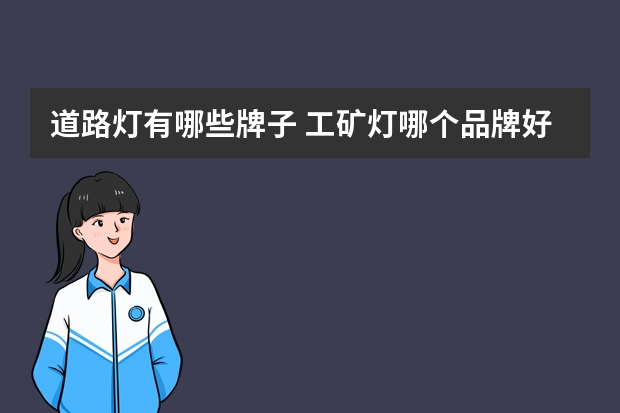 道路灯有哪些牌子 工矿灯哪个品牌好