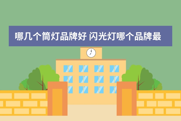 哪几个筒灯品牌好 闪光灯哪个品牌最好