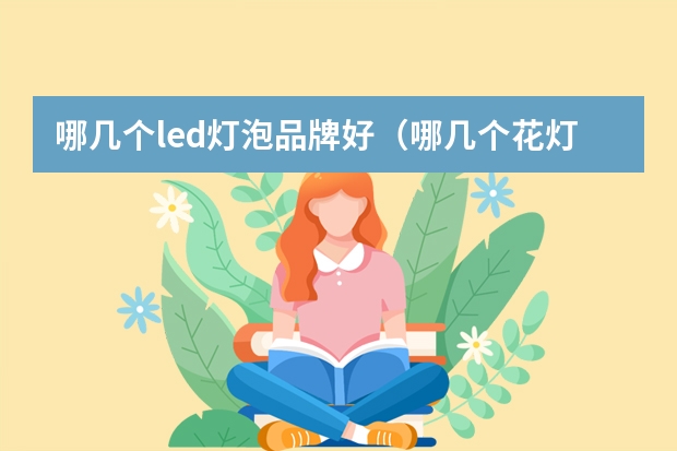 哪几个led灯泡品牌好（哪几个花灯品牌好）
