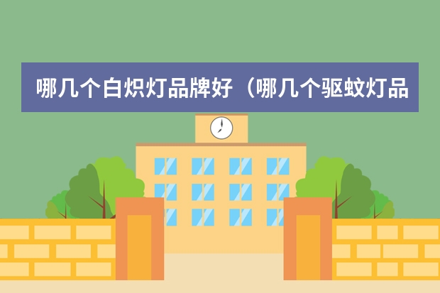 哪几个白炽灯品牌好（哪几个驱蚊灯品牌好）