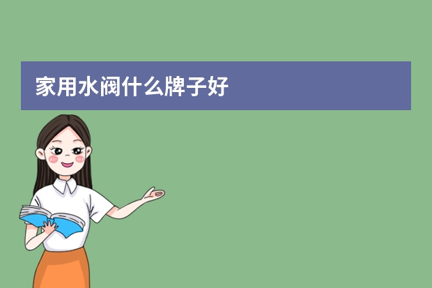 家用水阀什么牌子好