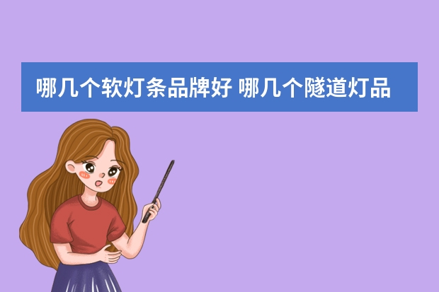 哪几个软灯条品牌好 哪几个隧道灯品牌好