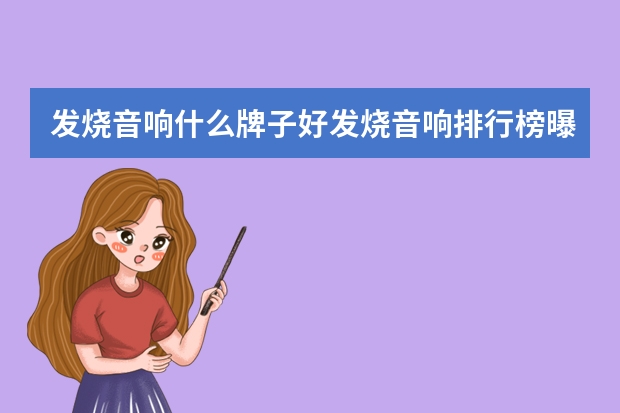 发烧音响什么牌子好发烧音响排行榜曝光