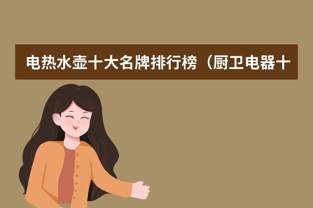 电热水壶十大名牌排行榜（厨卫电器十大品牌排行榜）