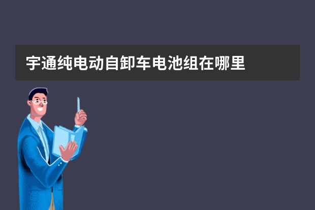 宇通纯电动自卸车电池组在哪里