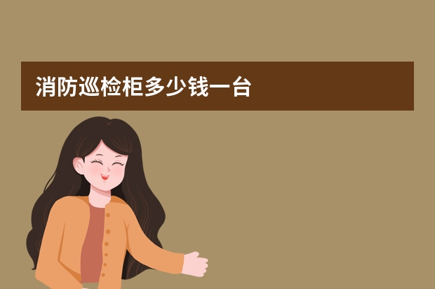 消防巡检柜多少钱一台