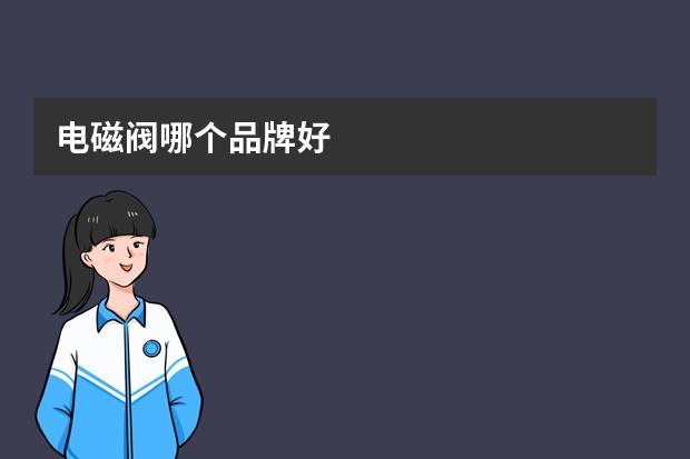 电磁阀哪个品牌好