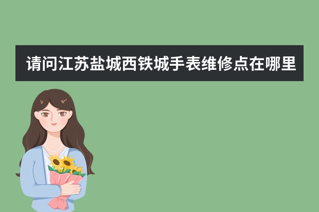 请问江苏盐城西铁城手表维修点在哪里？