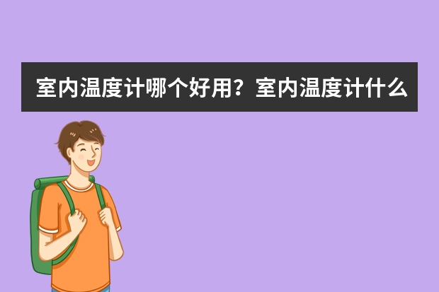 室内温度计哪个好用？室内温度计什么牌子好？