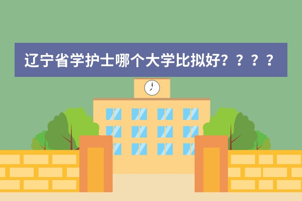 辽宁省学护士哪个大学比拟好？？？？